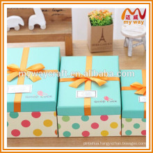 Nice holiday gift box, guangzhou paper box
